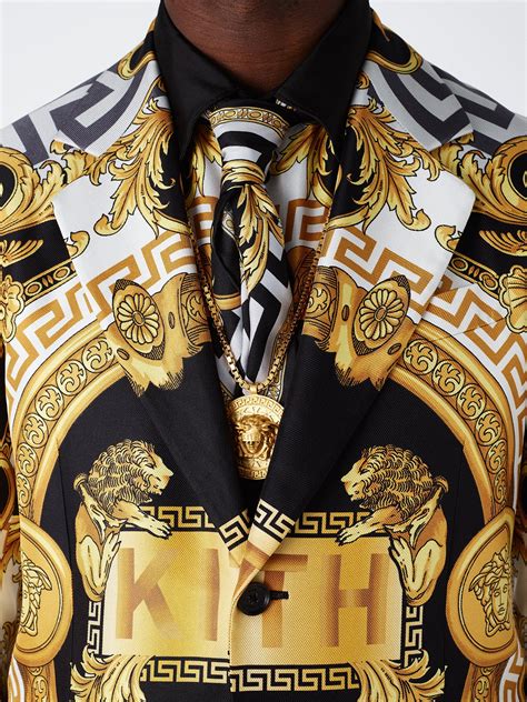 kith versace shirt|Versace x kith 2024.